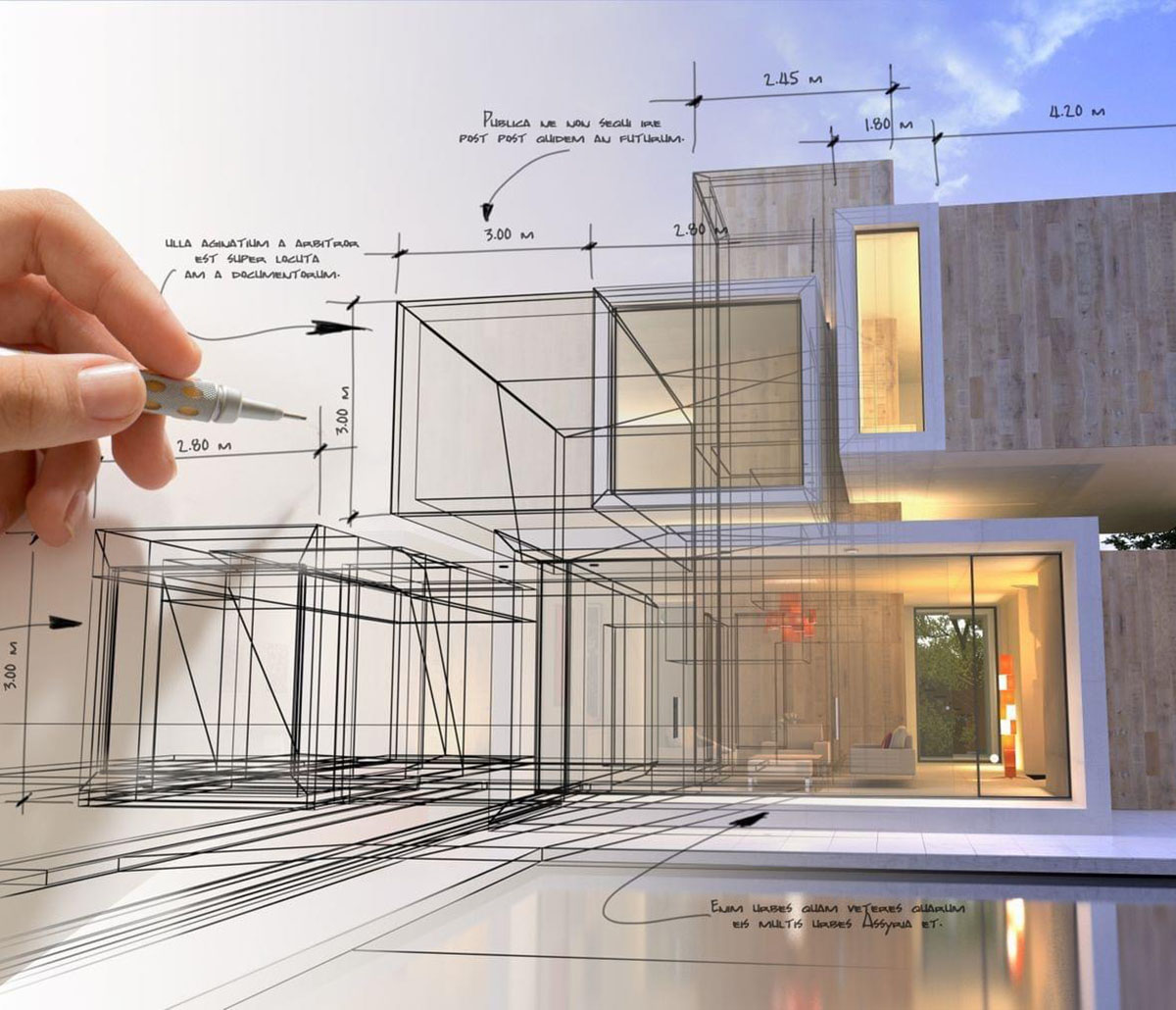 MiTek Estimating Services - Personne assise à un bureau travaillant sur un logiciel d'estimation.