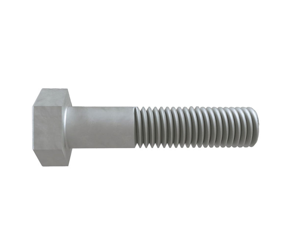 MiTek Bolts Engineered Systems Products - 3D render of a hex bolt