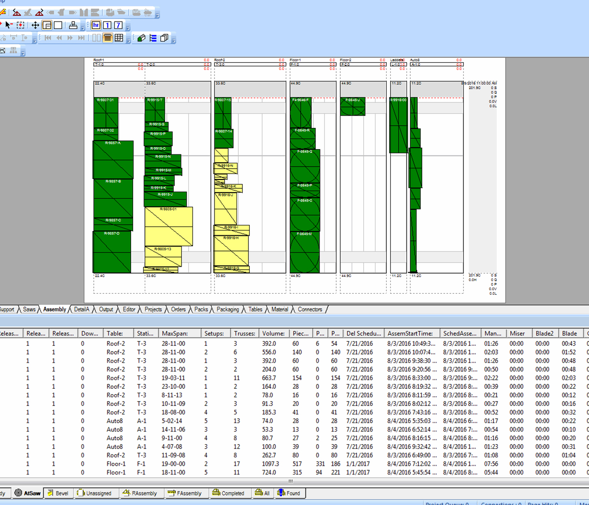MiTek MVP Software - Screenshot of MVP software