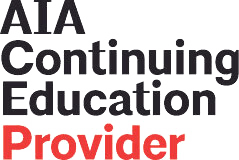 Logo for the American Institute of Architects: Continuing Education Provider